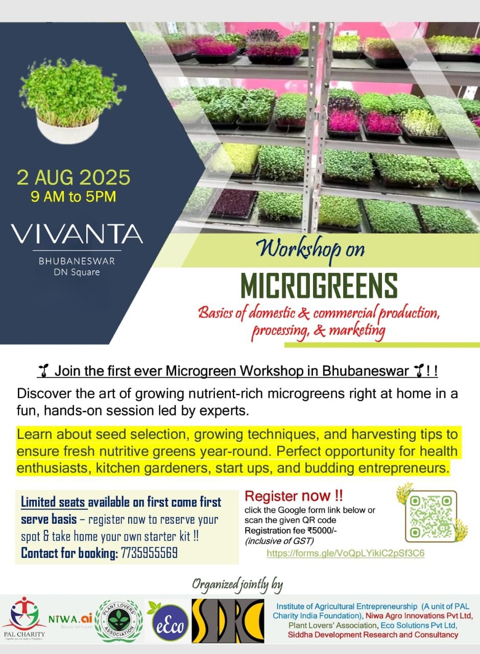 Workshop on Microgreens